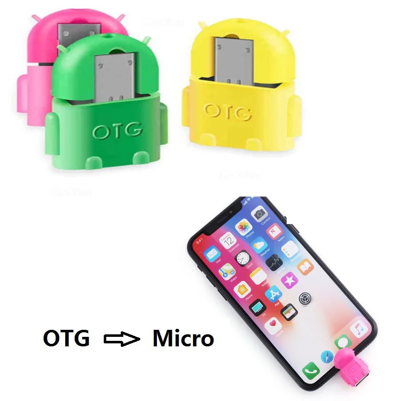 OTG микро USB кабель адаптер 2 0 конвертер для Мобильный телефон Android планшетный ПК к
