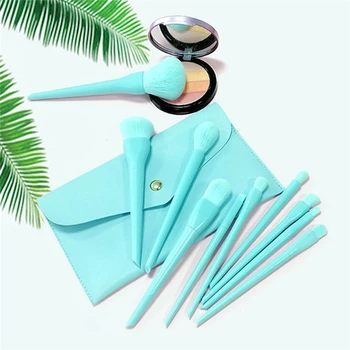 

10PCS Makeup Brushes Sets Candy Colors Powder Foundation Blusher Eyeshadow Brush Make Up Brush Suitable for Beginners