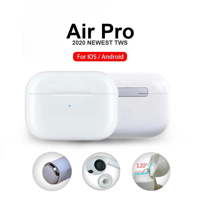 

Original Air Pro 3 TWS Bluetooth Earphones Aire 3 Real 1:1 Wireless Earbuds HIFI Stereo PKi200 i500 i9000 i900000 pro tws
