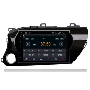 

New come! Android 10 car radio 2 din for Toyota Hilux 2016 - 2019 auto DVD on-board computer Navigation GPS AUDIO head unit