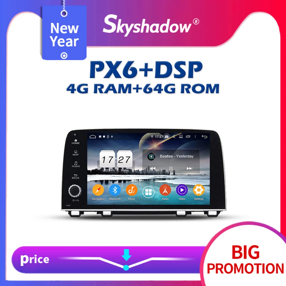 PX6 DSP Android 10 4G + 64GB 9 &quotIPS автомобильный DVD плеер AHD GPS карта RDS Авто радио wifi Bluetooth 5 0 DVR