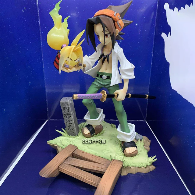 YANDING Shaman King Yoh Asakura 18CM Standing Pose Decoration Model Anime  Character Children Doll Souvenir Collection Yoh Asakura : :  Toys & Games