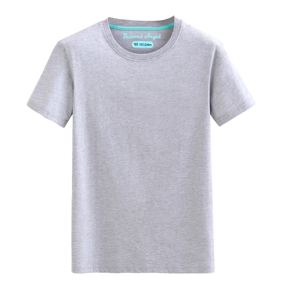 Children T Shirt Children Summer White Tees For Boys Girls Kids Short Sleeve Tops T-shirts Fashion Casual Candy Solid Color Baby Clothes