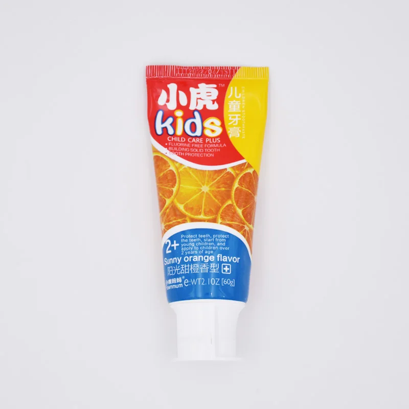 2-12Years Toothpaste Children's Fluorine Free Toothpaste Anti-caries Organic Toothpaste Teeth Whitening Cleaning Hygiene Dental