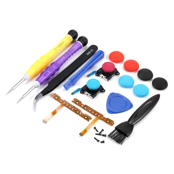 

Joycon Repait Kit 3D Joystick Replacement for Nintend Switch Repair Tool L/R SL SR Button Flexible Cable