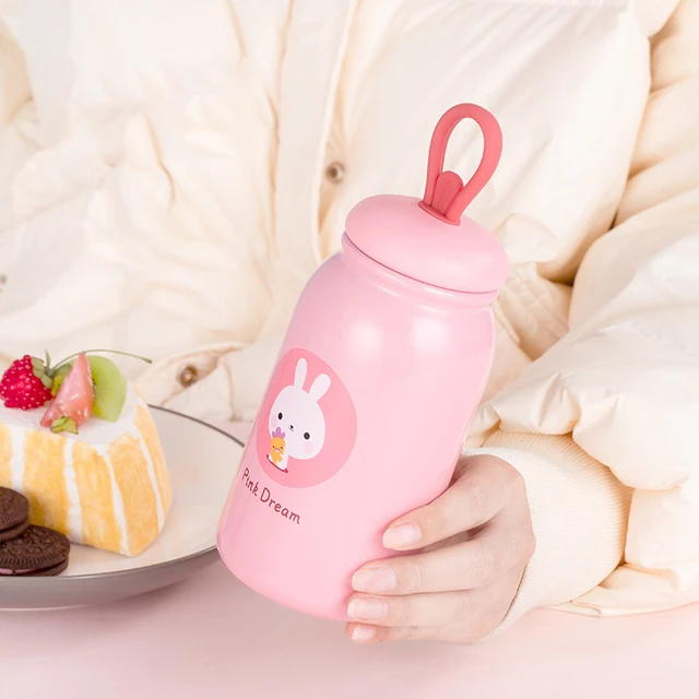 Stainless Baby Thermos Bottle  Baby Children Thermos Bottle - Cup Cover  Stainless - Aliexpress