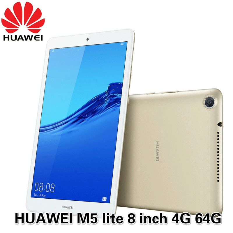 Планшет HUAWEI Mediapad M5 lite 8 0 дюйма LTE Android 9 Hisilicon Kirin 710 Восьмиядерный процессор двойная