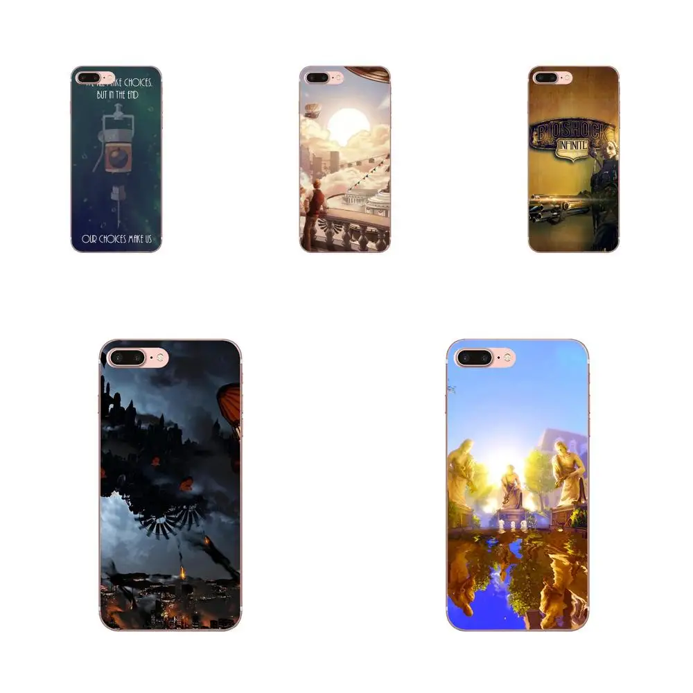 Bioshock дом Fitzroy прекрасной пластиковой для Samsung Galaxy A10 A20 A20E A3 A40 A5 A50 A7 J1 J3 J4 J5 J6 J7 2016 2017