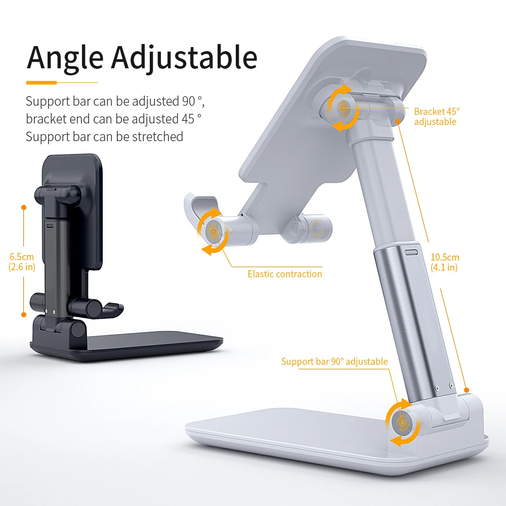 Universal Desktop Mobile Phone Holder Stand for IPhone IPad Adjustable Tablet Foldable Table Cell Phone Desk Stand Holder wooden phone stand