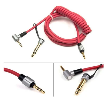 

Replacement Stereo Audio Cable Cord For Dr Dre Solo/ Pro/ Mixr/ Headphones/ Studio Headsets Adapter Strong and Durable