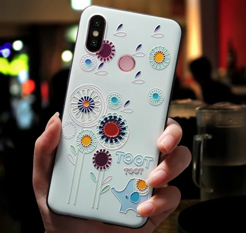 Чехол Heyytle с милым 3D тисненым рисунком из мультфильма для Xiaomi mi 9 se 8 Lite, чехол из ТПУ, мягкий силиконовый чехол для Red mi Note 7 8 Pro Capa