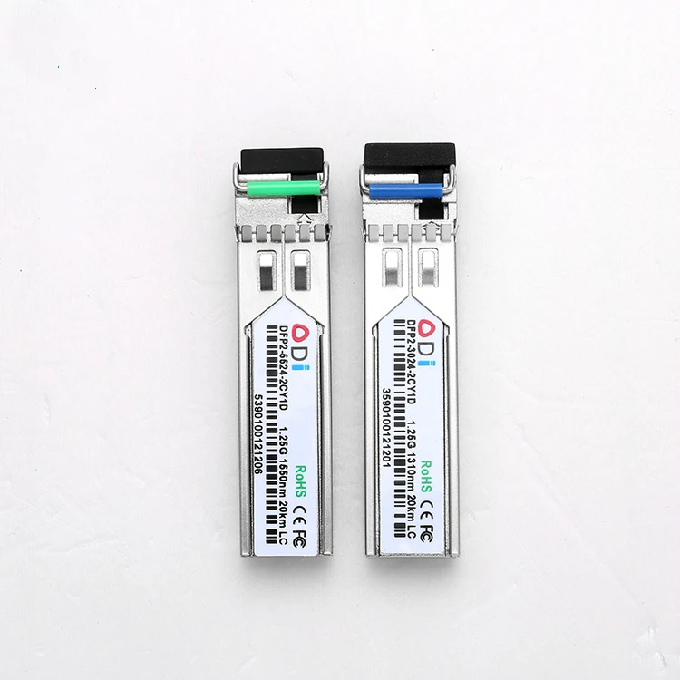 20 км Optic1550/1310nm lc приемопередатчик sfp 1,25g 20 км