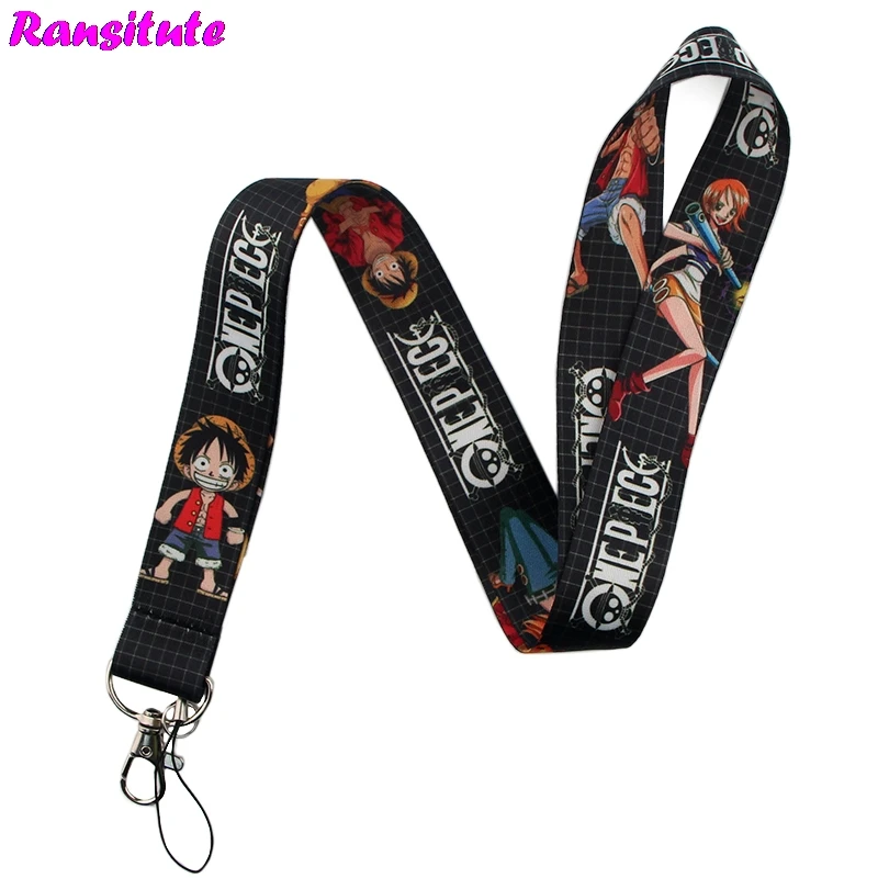 

Ransitute R498 ONE PIECE mobile phone lanyard key ID card mobile phone belt USB badge holder DIY mobile phone decoration
