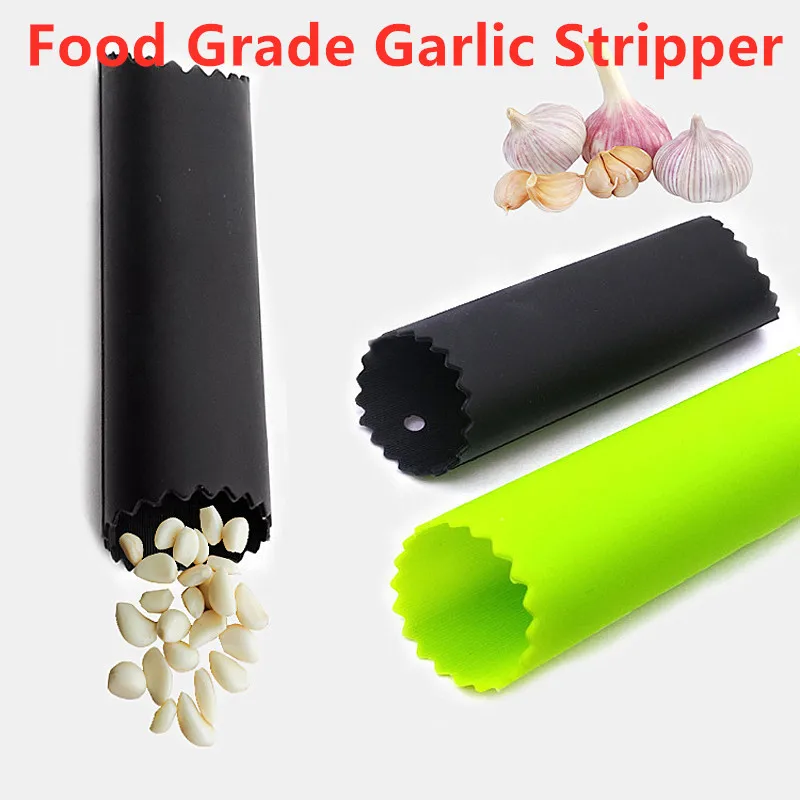 1PC Food Grade Garlic Stripper Tube Peeling Garlic Peeling Silicone
