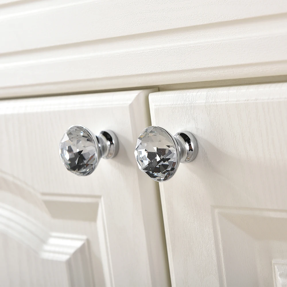 Ручки для шкафа 1 шт. однорычажная ручка из золота/хрома 24 К натурального золота с