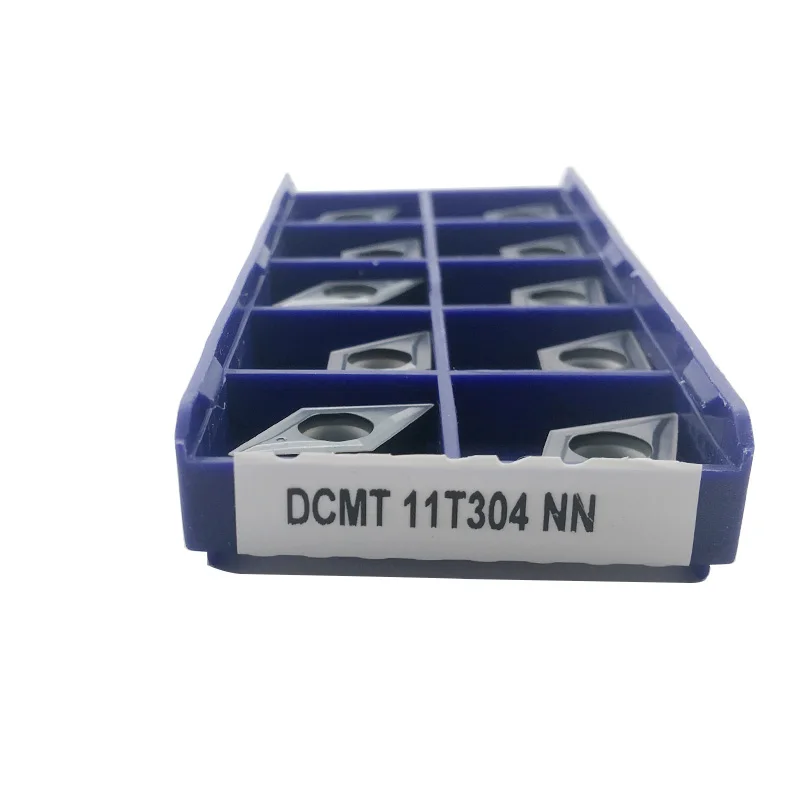 

DCMT 070204 DCMT 11T304 NN LT10 Cabide Inserts dcmt CNC Lathe Cutter Turning Tools Boring Bar for Metal