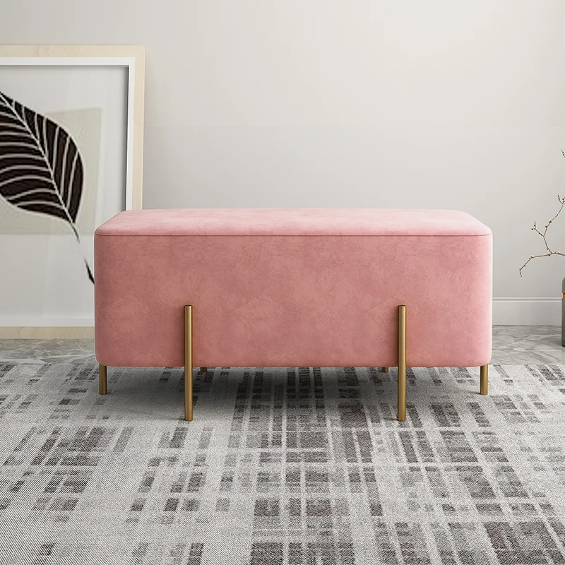 Скандинавский креативный сиреневый красный стул для дивана обуви домашняя