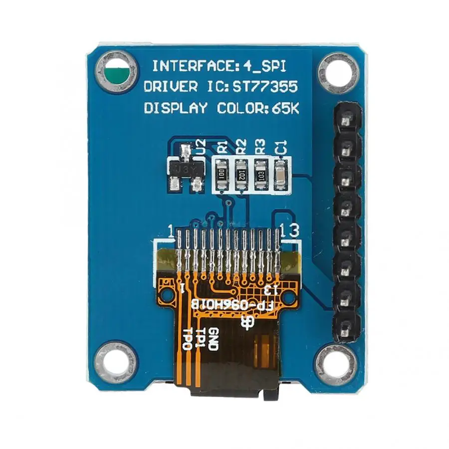 Модуль ЖК-дисплея 0,96 дюймов HD ips цветной ЖК-дисплей модуль 80x160 3,3 V S PI ST7735 для Ard uino