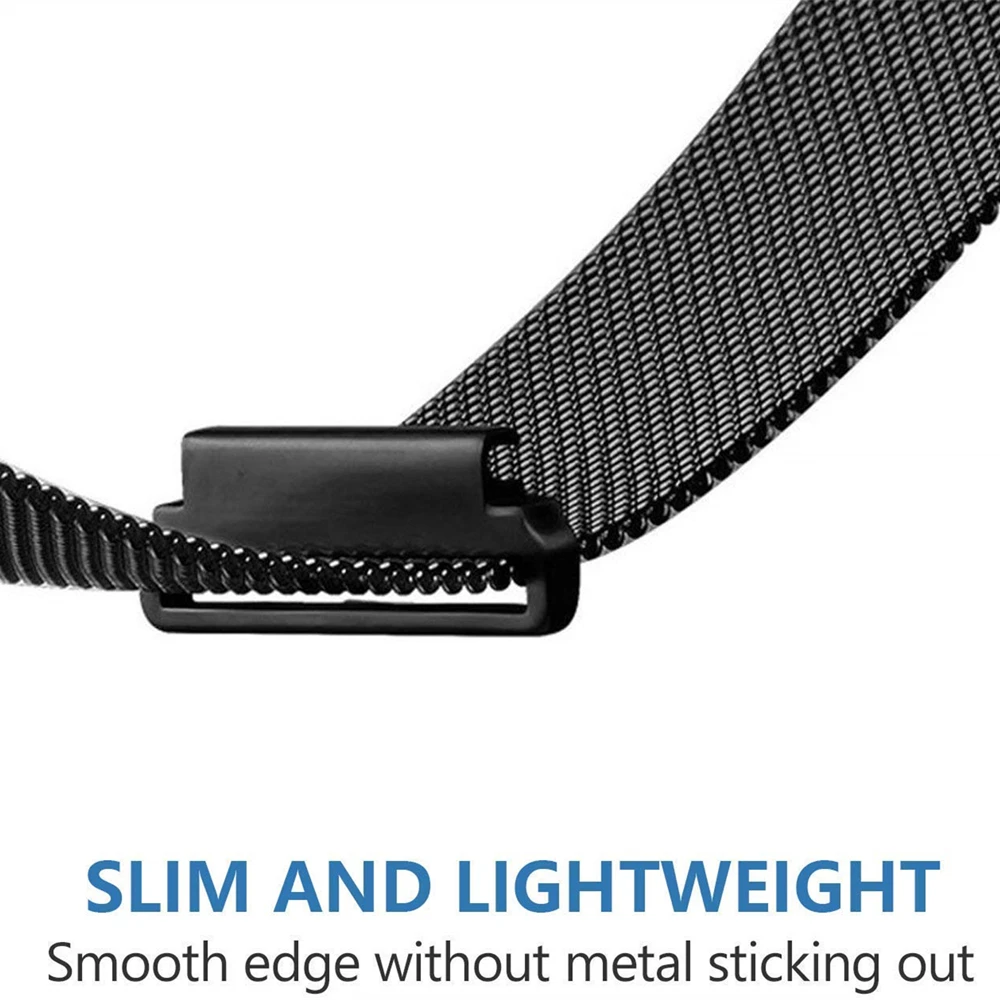 20mm-Magnetic-Band-for-samsung-Galaxy-Watch-Active2-44mm-40mm-bands-22mm-Stainless-Steel-Mesh-link (1)