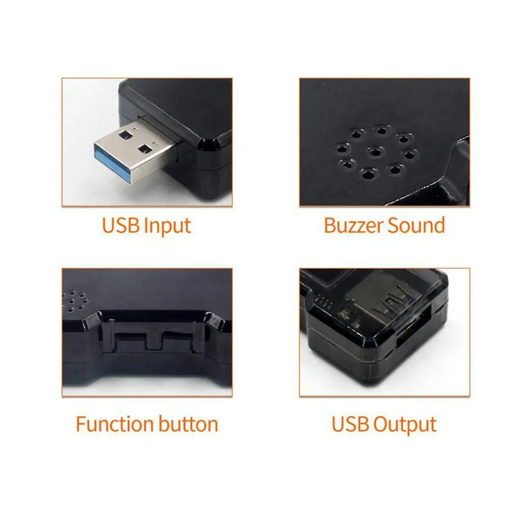 FNB18 USB тестер постоянного тока цифровой измеритель напряжения Амперметр Вольтметр Амперметр усилитель детектор напряжения power Bank индикатор зарядного устройства