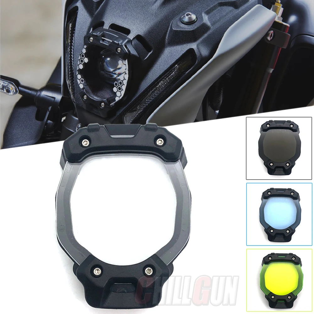 Protector de para faro delantero de accesorios para YAMAHA 09 2021 2022 MT 09 y molduras ornamentales| - AliExpress