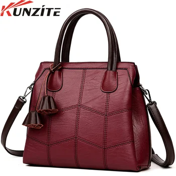 

Kunzite Ladies Tote Hand Bags Soft Leather Luxury Handbags Women Bags Designer Crossbody Messenger Bags for Women