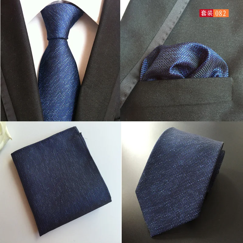  mens fashion ties for men tie pocket square polyester silk tie handkerchief pink necktie gifts for 