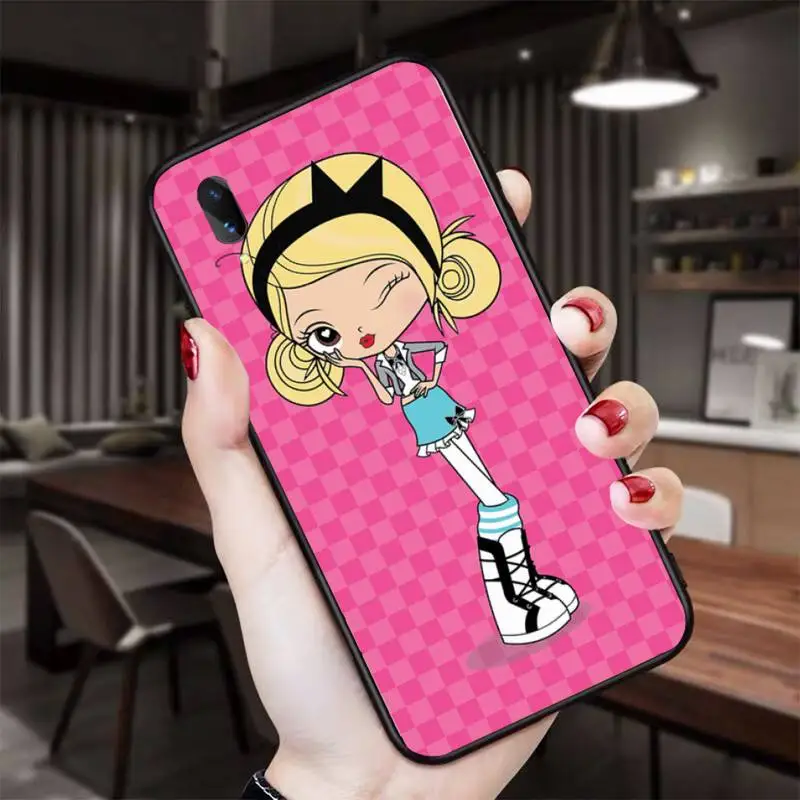 CUTEWANAN мультфильм Kuu Harajuku мягкий силиконовый черный чехол для телефона Vivo Y91c Y17 Y51 Y67