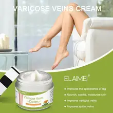 Nova veia creme de reparação varicosa creme leshu perna creme hidratante e alisamento loção corporal varicosas veias cuidados com a pele