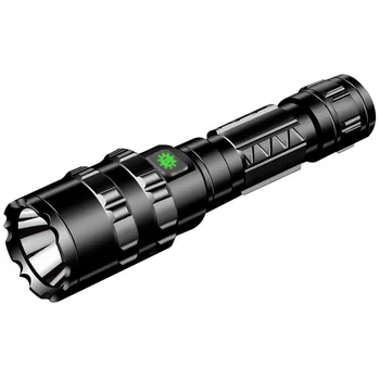 

1600 Lumens Led Flashlight Ultra Bright Usb Rechargeable Waterproof Scout Light Torch Hunting Light 5 Modes