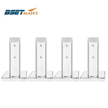 

Mirror Polish 4 Pieces/Lot Duplex 2205 stainless steel glass pool fencing spigot for swimming pool balustrade handrail staires