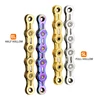 VG Sports 6 7 8 9 10 11 Speed Bicycle Chain Velocidade Titanium Rainbow Gold Silver Mountain Road Bike MTB Chains Part 116 Links ► Photo 3/6