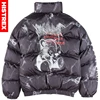 2023 HISTREX Print Psychology Hurt Bear Men Parkas Jacket Coats Winter Warm Thick Fleece Jackets Man Puffer Women Quilted Parka 1