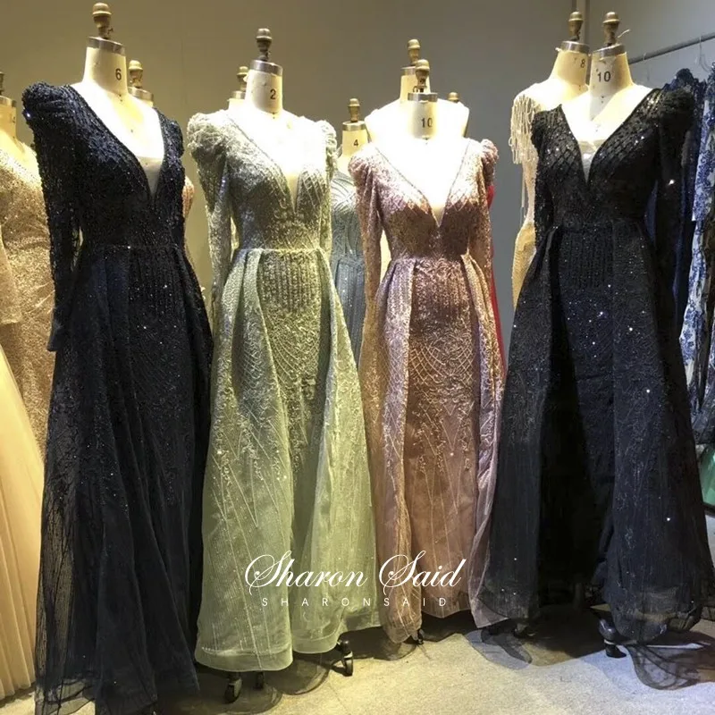 Dubai Evening Dresses Overskirt 