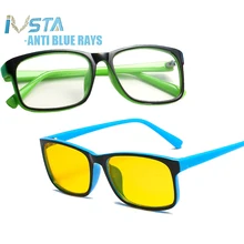 IVSTA, анти-синий светильник, очки для компьютерных игр, для мужчин, защита от лучей, очки для женщин, негабаритный, большой, для близорукости, по рецепту, оптическая оправа