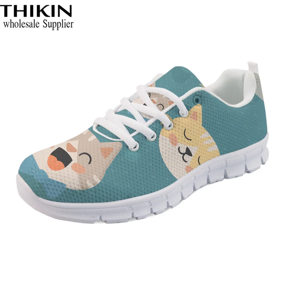 cat print shoes