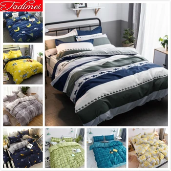 

High Quality Bedding Set Duvet Cover Sheet Pillowcase Adult Kids Soft Cotton Bed Linen 1.35m 1.5m 1.8m 2m 2.2m Bed Linen 220x240