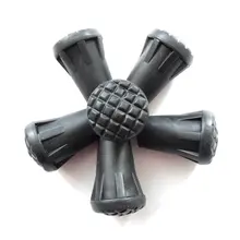 Trekking Pole Accessories Separate Rubber Foot Cover Round Head Stick Tip Protection Set Trekking Pole Cover