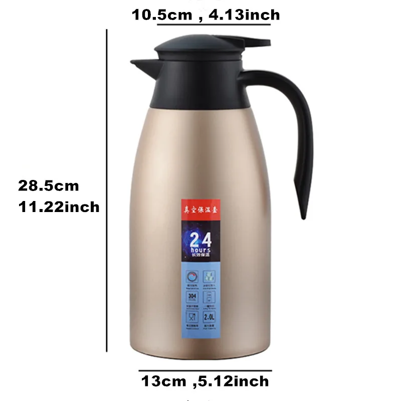 Stainless Steel 304 Thermal Coffee 