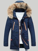 *#Best Price Men's Winter Jacket Solid Zipper Thick Warm Winter Fur Collar Men Parka Long Cotton Coat Jacket Parka Men's Clothing Overcoats *#Best Price Men's Winter Jacket Solid Zipper Thick Warm Winter Fur Collar Men Parka Long Cotton Coat Jacket Parka Men's Clothing Overcoats