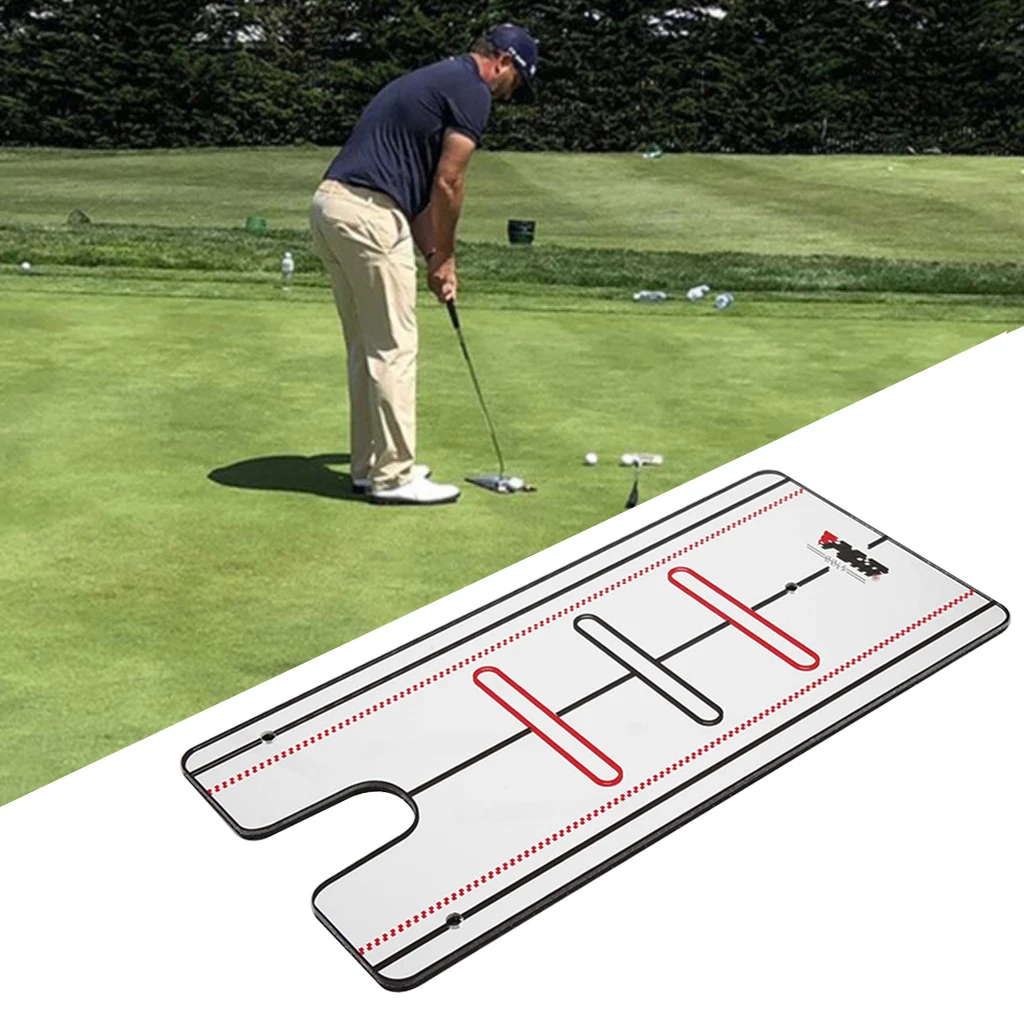 putting mirror training aid