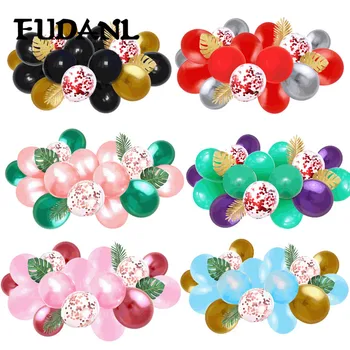 

12inch Rose Gold Balloon Arch Kit Chrome Latex Garland Balloons Baby Shower Birthday Party Supplies Backdrop Wedding Party Decor