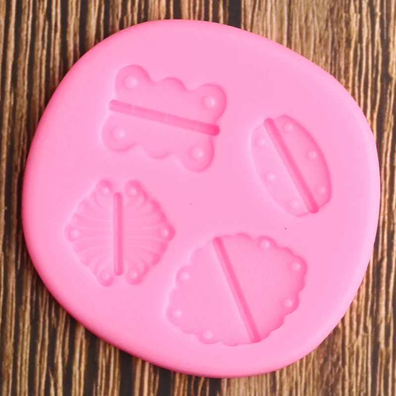 3D винтажные промышленные стимпанк петли силиконовые помадные формы DIY Инструменты для украшения торта для вечеринки Полимерная глина конфеты шоколадные формы