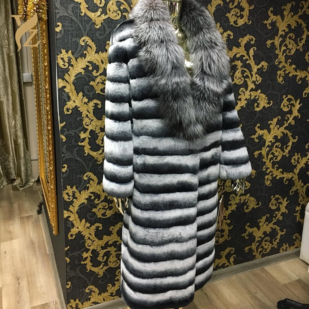 YZ. FURTURE натуральный мех шиншилла кролик рекс мех из кролика теплый зимний высококачественный Полный Пелт натуральный мех Женская куртка мех
