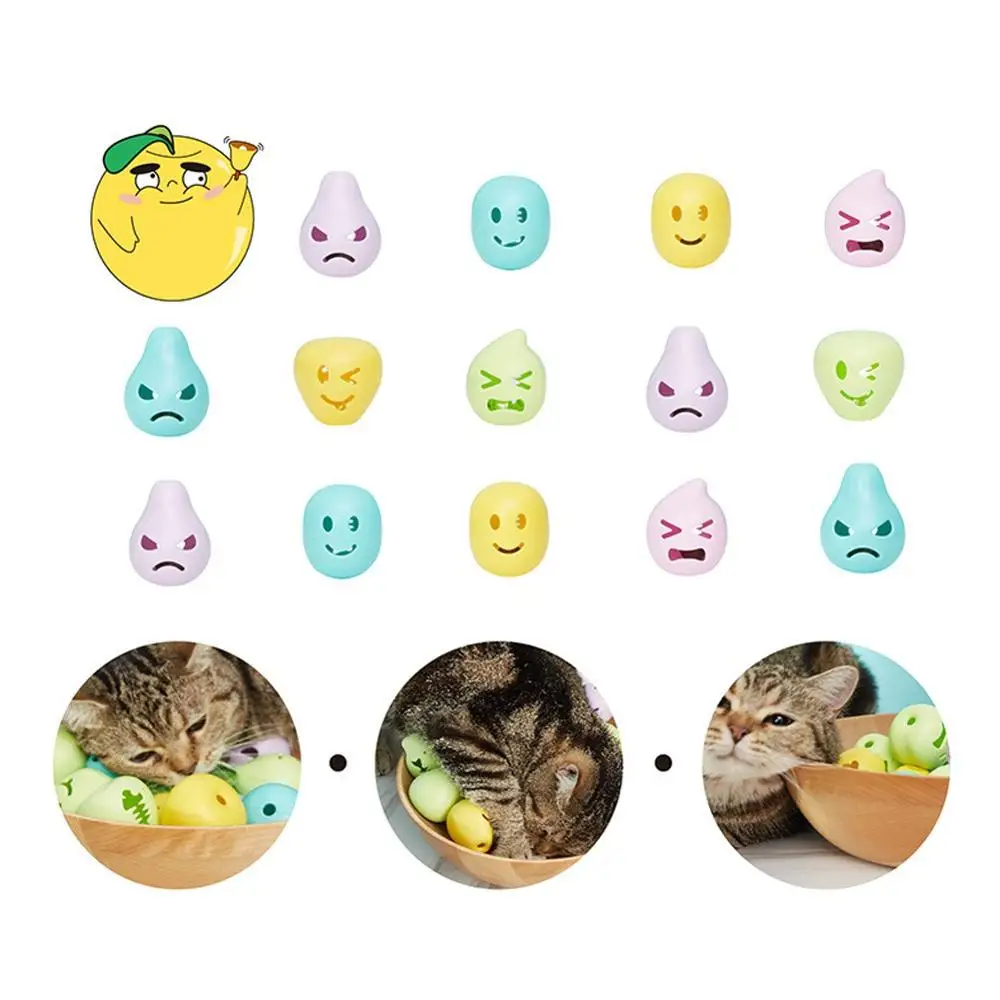 ПВХ Кот колокольчик мячики игрушки для кошек Pet звук игры жевательные игрушки Смешные интерактивные красочные игры мяч игрушки кошка кошачья мята товары для домашних животных