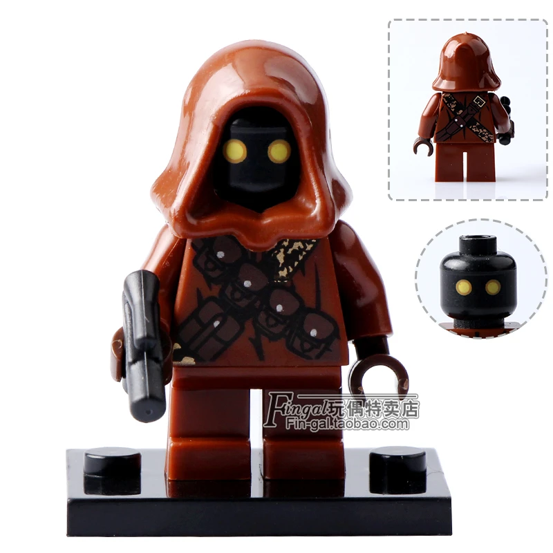 Star Wars Figure starwars Maz Anakin Yoda Luke Sith Lord Darth Vader Maul Revan Dooku Sidious Leia Han Solo Building Blocks toys - Цвет: PG694