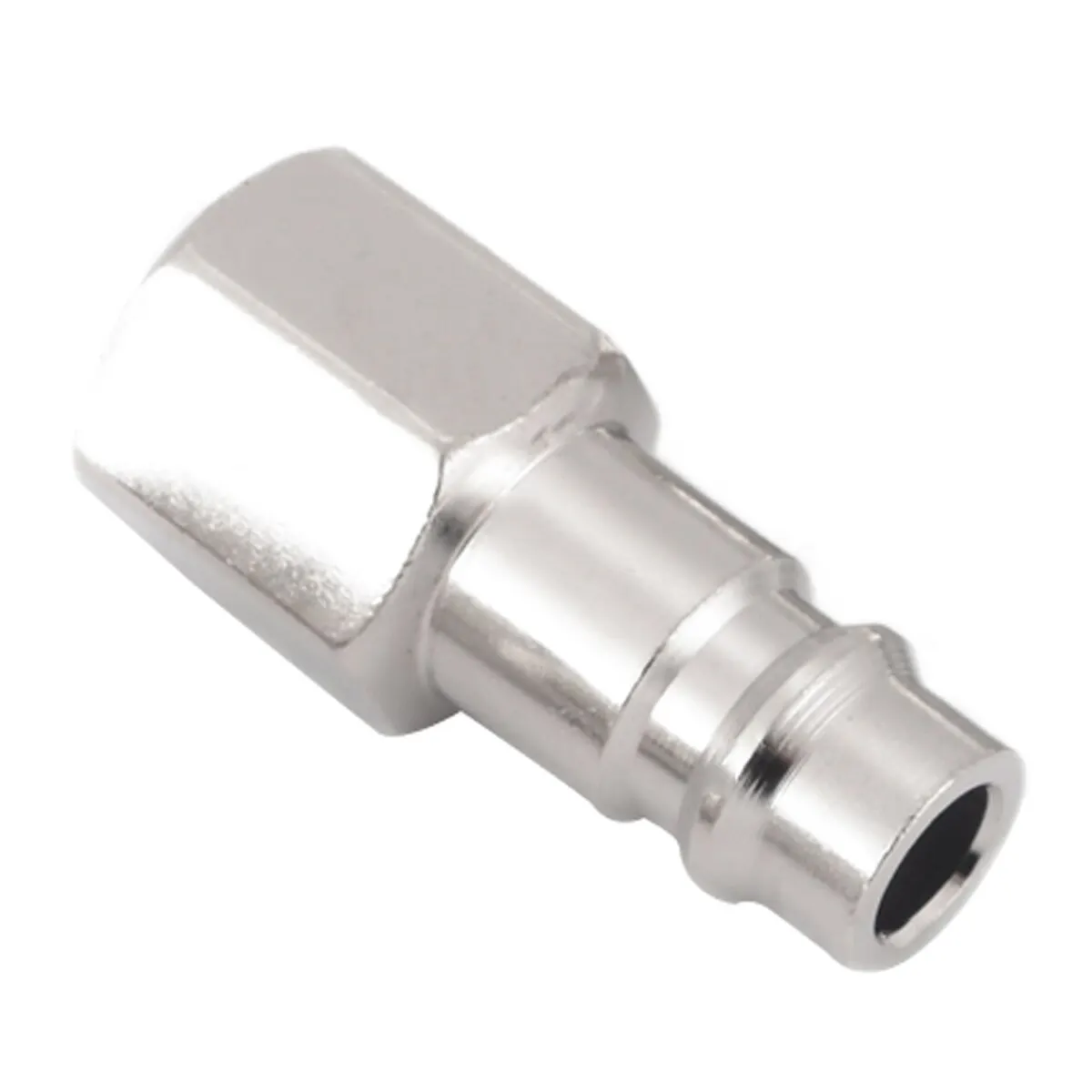 5pcs Nickel-plated Iron Euro Air Line Hose Fittings Compressor Connector Quick Release 1/4" BSP Set with Corrosion resistance