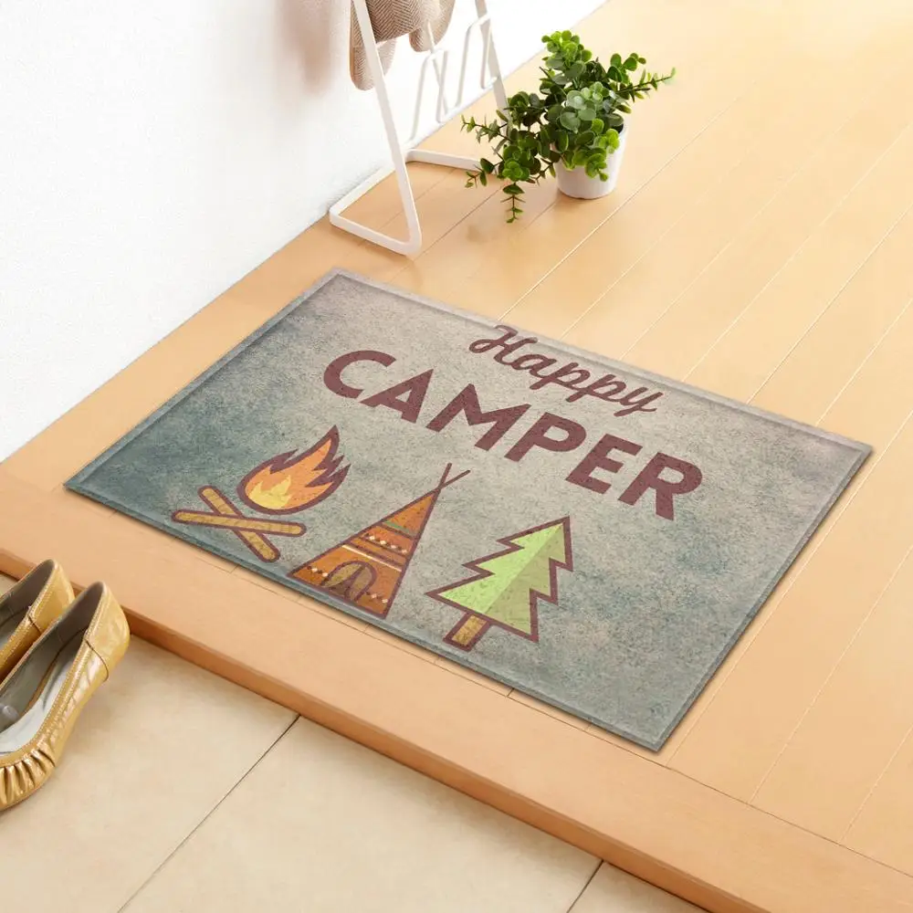 Мультяшный туристический ковер, коврик для входной двери, напольный коврик, Впитывающий Коврик для ванной комнаты, противоскользящий кухонный коврик для дома, декоративный - Цвет: No.5