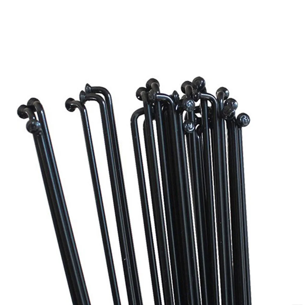 Bike Spokes and Nipples High-carbon Steel 16Pcs 251/253/255/257/259/261/263/265/267/269 mm Knitting Needle