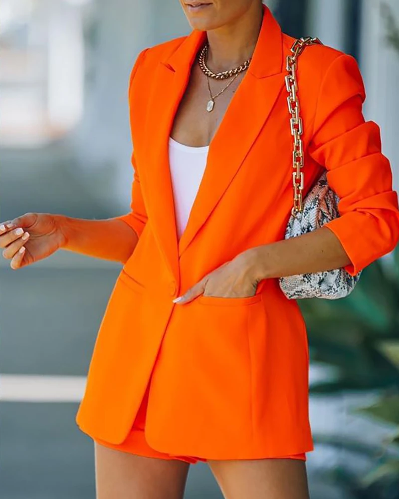 shore Thrust suggest Ninimour conjunto de blazer com design de bolso y2k feminino, jaqueta e  calças femininas com 2 peças, roupa vendida separadamente|Conjuntos  femininos| - AliExpress